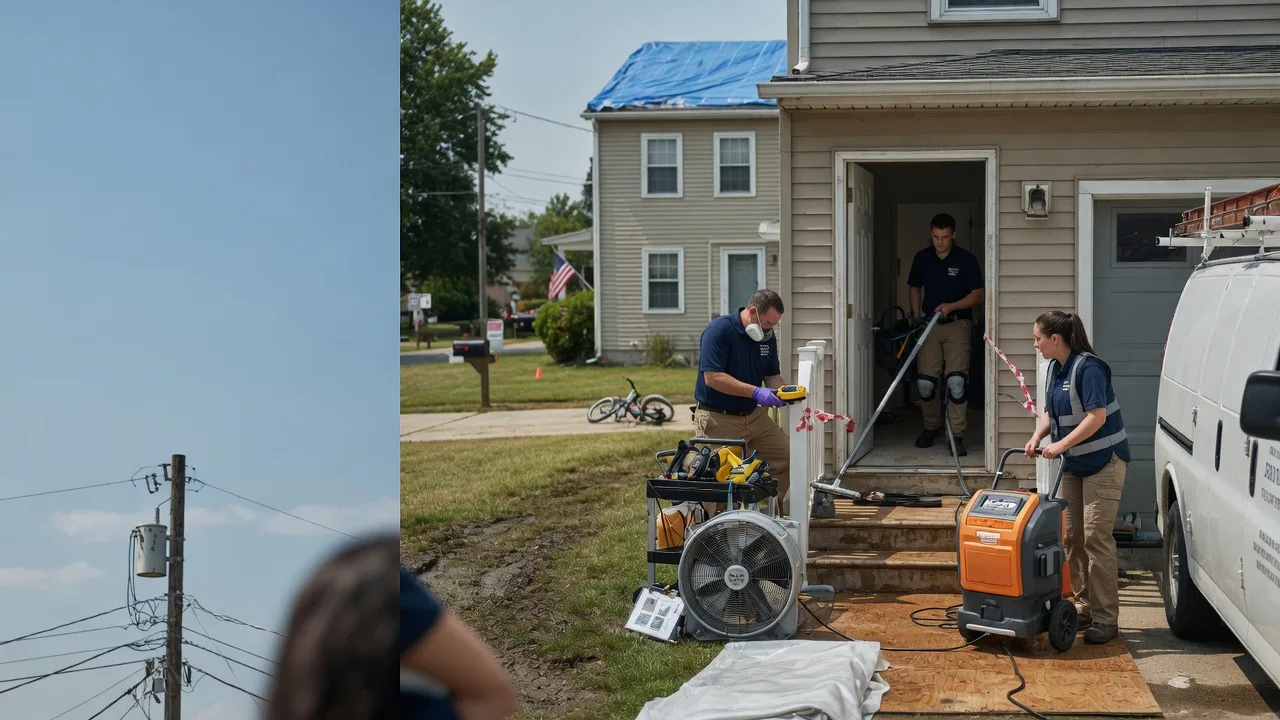 Water Damage Repair in Claremont, VA near me